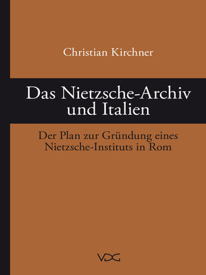 cover image of Das Nietzsche-Archiv und Italien